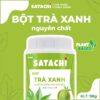 <b>Bột Trà Xanh (Matcha) SATACHI<br> nguyên chất</b><br>Hộp 98g