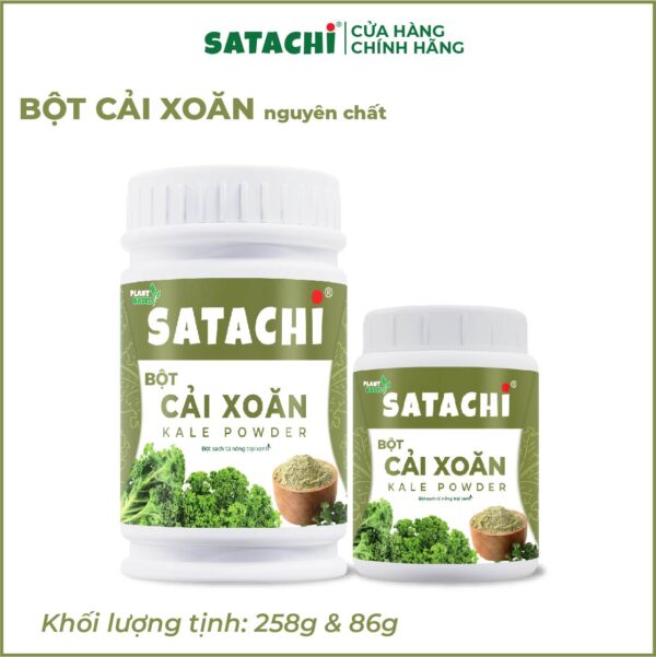 <b>Bột Cải Xoăn (Kale) SATACHI<br> nguyên chất</b><br>Hộp 86g - Hình ảnh 5