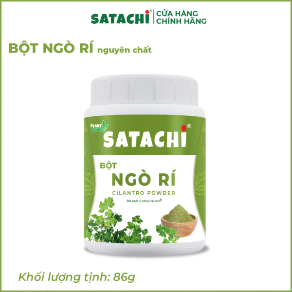 <b>Bột Ngò Rí SATACHI <br>nguyên chất</b><br>Hộp 86g - Hình ảnh 7