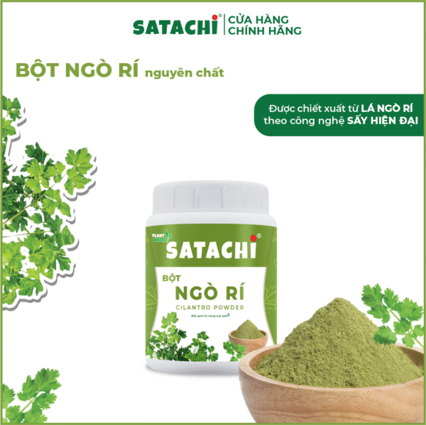 <b>Bột Ngò Rí SATACHI <br>nguyên chất</b><br>Hộp 86g - Hình ảnh 4
