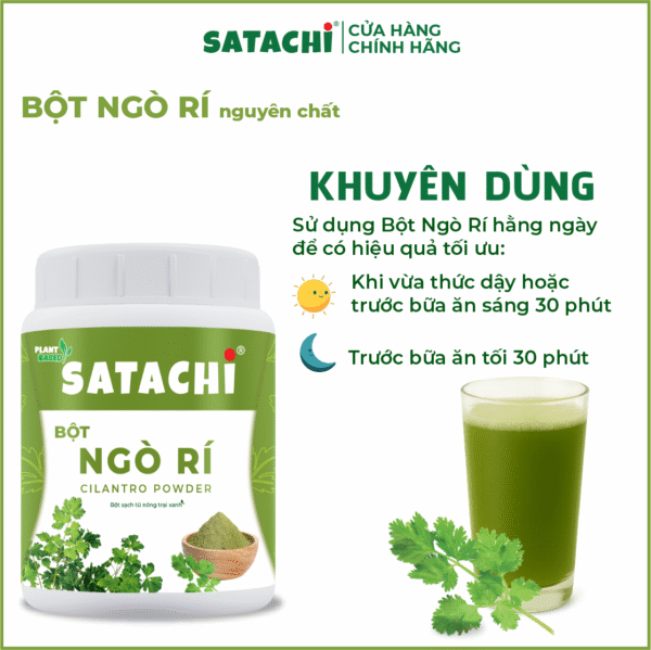 <b>Bột Ngò Rí SATACHI <br>nguyên chất</b><br>Hộp 86g - Hình ảnh 8