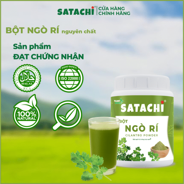 <b>Bột Ngò Rí SATACHI <br>nguyên chất</b><br>Hộp 86g - Hình ảnh 3
