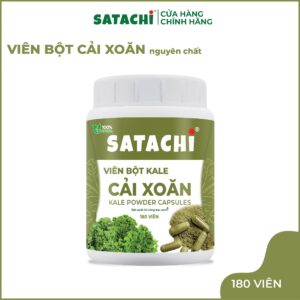 Viên Bột Cải Xoăn Kale SATACHI nguyên chất