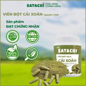 Viên Bột Cải Xoăn Kale SATACHI nguyên chất