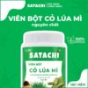 Viên Bột Cỏ Lúa Mì SATACHI nguyên chất