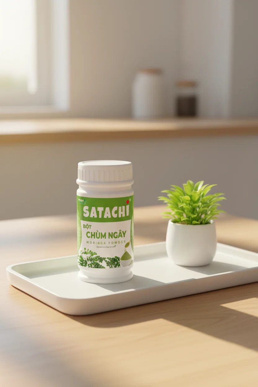 Hu bot gung Satachi va lat gung tuoi buoi sang